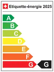 Etiquette énergétique G
